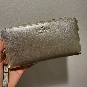 Kate Spade Gold Wallet